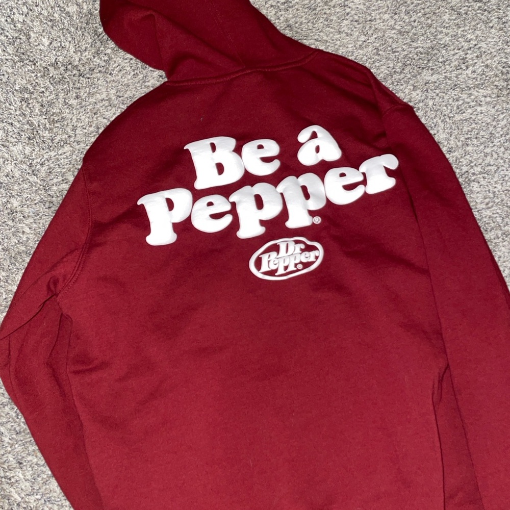 Unisex Dr Pepper 🌶️ Hoodie NWOT - Picture 5 of 5